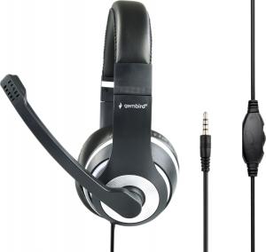 Słuchawki Gembird Czarne (MHS-03-BKWT) 2
