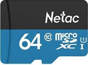 Karta Netac P500 Standard MicroSDXC 64 GB U1  (NT02P500STN-064G-R) 1