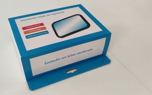 EURObaby Lusterko do Obserwacji Dziecka w Aucie Samochodzie 3