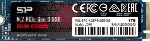 Dysk SSD Silicon Power UD70 1 TB M.2 2280 PCI-E x4 Gen3 NVMe (SP01KGBP34UD7005               ) 1