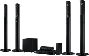 Kino domowe Samsung HT-J5550W Blu-Ray 3D, Wi-Fi, Smart, 4 x Tallboy, Bluetooth 2