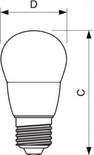 Philips Żarówka LED CorePro E27, 3W, 250lm, 2700K, biała ciepła (78705100) 2