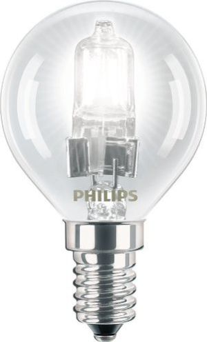 Philips Żarówka halogenowa E14, 18W, 204lm, 2800K, biała ciepła (83144300) 1