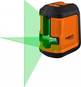 Neo Laser krzyżowy 75-106 czerwony 15 m 3