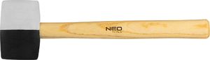 Neo Młotek gumowy rączka drewniana 450g 340mm (25-067) 1