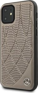 Mercedes Mercedes MEHCN61DIQBR iPhone 11 brązowy/brown hardcase Bow Line 2