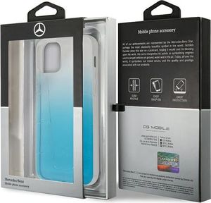 Mercedes Mercedes MEHCP12LCLGBL iPhone 12 Pro Max 6,7" niebieski/blue hardcase Transparent Line 8