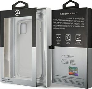 Mercedes Mercedes MEHCP12SARCT iPhone 12 mini 5,4" clear hardcase Transparent Line 7