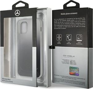 Mercedes Mercedes MEHCP12SARGBK iPhone 12 mini 5,4" czarny/black hardcase Transparent Line 7