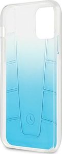 Mercedes Mercedes MEHCP12SCLGBL iPhone 12 mini 5,4" niebieski/blue hardcase Transparent Line 6