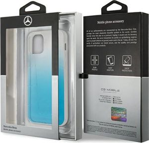 Mercedes Mercedes MEHCP12SCLGBL iPhone 12 mini 5,4" niebieski/blue hardcase Transparent Line 7