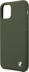 BMW Etui BMW BMHCN58SILMG iPhone 11 Pro zielony/midnight green hardcase Silicone Signature 3