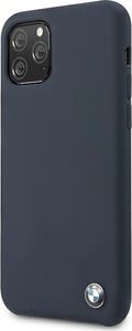 BMW Etui BMW BMHCN58SILNA iPhone 11 Pro granatowy/navy hardcase Silicone Signature 2