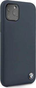 BMW Etui BMW BMHCN58SILNA iPhone 11 Pro granatowy/navy hardcase Silicone Signature 5