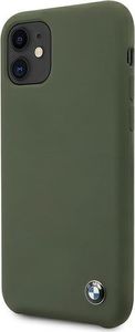 BMW Etui BMW BMHCN61SILMG iPhone 11 zielony/midnight green hardcase Silicone Signature 2