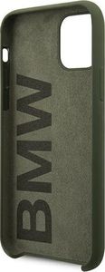 BMW Etui BMW BMHCN61SILMG iPhone 11 zielony/midnight green hardcase Silicone Signature 4