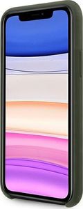 BMW Etui BMW BMHCN61SILMG iPhone 11 zielony/midnight green hardcase Silicone Signature 6
