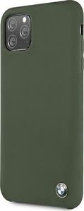 BMW Etui BMW BMHCN65SILMG iPhone 11 Pro Max zielony/midnight green hardcase Silicone Signature 2