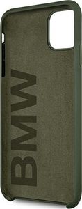 BMW Etui BMW BMHCN65SILMG iPhone 11 Pro Max zielony/midnight green hardcase Silicone Signature 4
