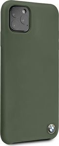 BMW Etui BMW BMHCN65SILMG iPhone 11 Pro Max zielony/midnight green hardcase Silicone Signature 5