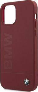 BMW Etui BMW BMHCP12LSLBLRE iPhone 12 Pro Max 6,7" czerwony/red hardcase Silicone Signature Logo 6