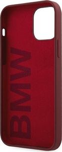 BMW Etui BMW BMHCP12LSLBLRE iPhone 12 Pro Max 6,7" czerwony/red hardcase Silicone Signature Logo 7