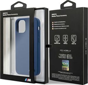 BMW Etui BMW BMHCP12SMSILNA iPhone 12 mini 5,4" niebieski/blue hardcase Silicone M Collection 9