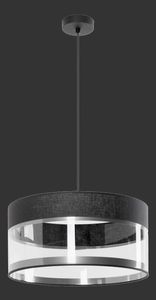 Lampa wisząca Lumes Leone nowoczesna czarny  (E10500lampex_854/1) 3