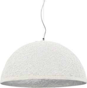 Lampa wisząca Lumes Biało-srebrna lampa wisząca w stylu skandynawskim - EX110-Melita 1