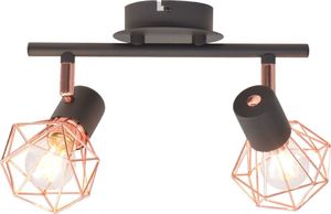 Lampa sufitowa Lumes Czarno miedziana lampa sufitowa loft - EX28-Serta 1