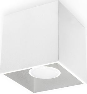 Lampa sufitowa Lumes Minimalistyczny plafon E766-Quas - biały 1