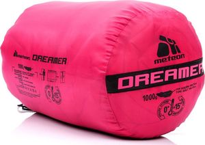 Meteor Śpiwór Dreamer Różowy/czarny Lewy (Dla Praworęcznych) 4