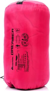 Meteor Śpiwór Dreamer Różowy/czarny Lewy (Dla Praworęcznych) 5