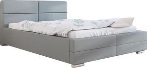 Elior Podwójne łóżko ze schowkiem 140x200 - Oliban 2X + materac lateksowy Contrix Rubber SX 1