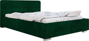 Elior Pojedyncze łóżko ze schowkiem 120x200 - Oliban 2X + materac lateksowy Contrix Rubber SX 1