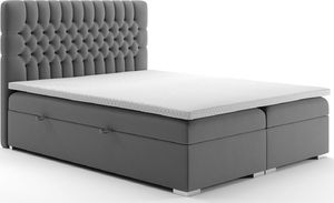 Elior Podwójne łóżko kontynentalne Stilla 180x200 - 58 kolorów 1