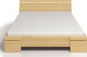 Elior Drewniane wysokie łóżko Ventos 3X - 6 ROZMIARÓW 120x200cm 1