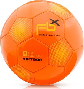 Meteor Piłka nożna METEOR FBX #5 pomarańczowa uniwersalny 1