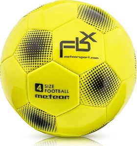 Meteor Piłka Nożna FBX 4 Neonowy Żółty 1