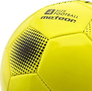 Meteor Piłka Nożna FBX 4 Neonowy Żółty 2
