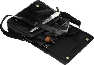 Torba Rovicky Rovicky skórzana torba na laptopa teczka aktówka 8