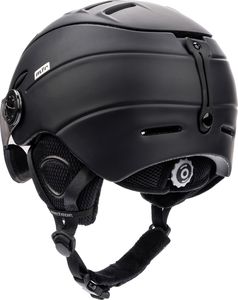 Meteor Kask narciarski z szybą HOLO czarny Meteor Rozmiar 61-63 3
