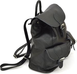 Vera Pelle Plecak skórzany vp986 czarny 5