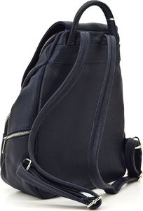 Vera Pelle Plecak skórzany vp937dollaro granatowy 5