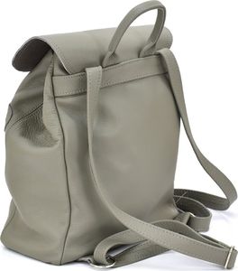 Vera Pelle Plecak skórzany vp957 szary 5