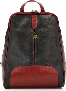 Vera Pelle Włoski, damski plecak tmc_838l skórzany modny 2
