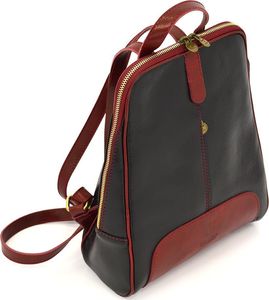 Vera Pelle Włoski, damski plecak tmc_838l skórzany modny 7