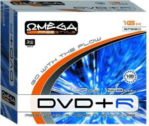 Omega DVD+R 4.7 GB 16x 1 sztuka (OMDF16S+) 1