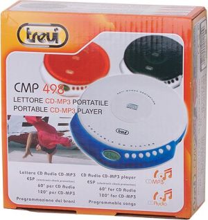 Odtwarzacz CD Trevi Odtwarzacz CD, CD-RW, MP3, Czerwony (CMP498) 2