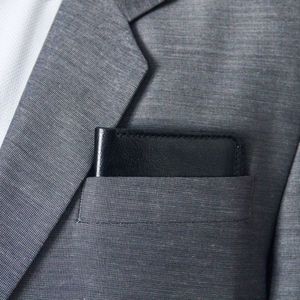 Solier Cienki skórzany portfel męski Solier SW11 jasnobrązowy 6